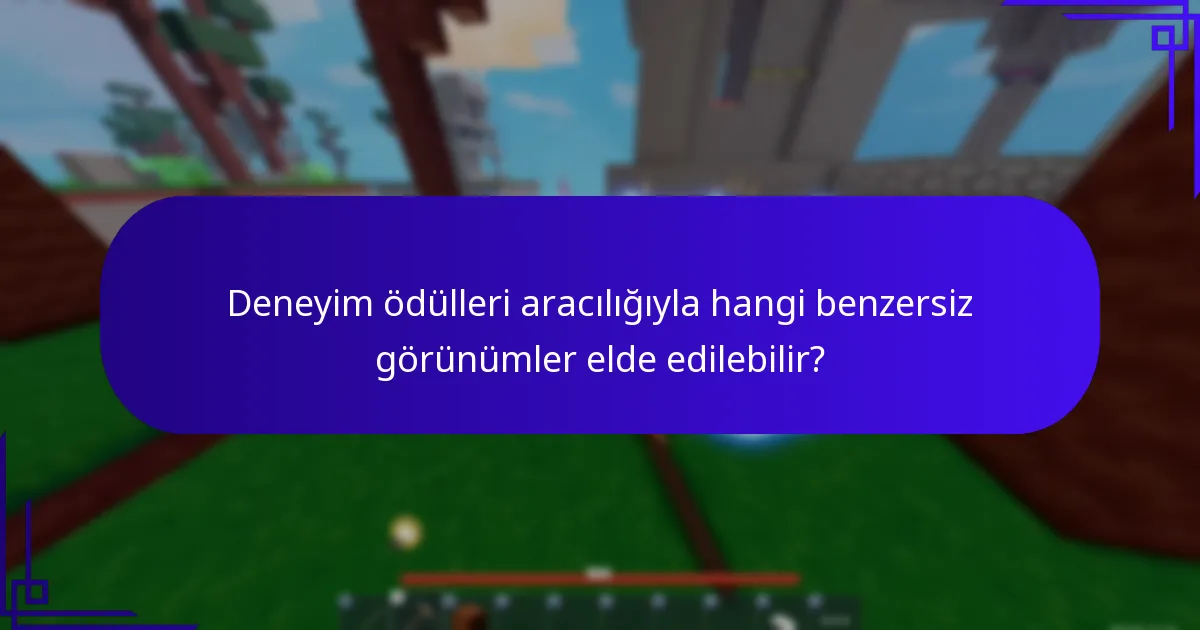 Hangi oyun spesifik eşyalar ödül olarak kazanılabilir?