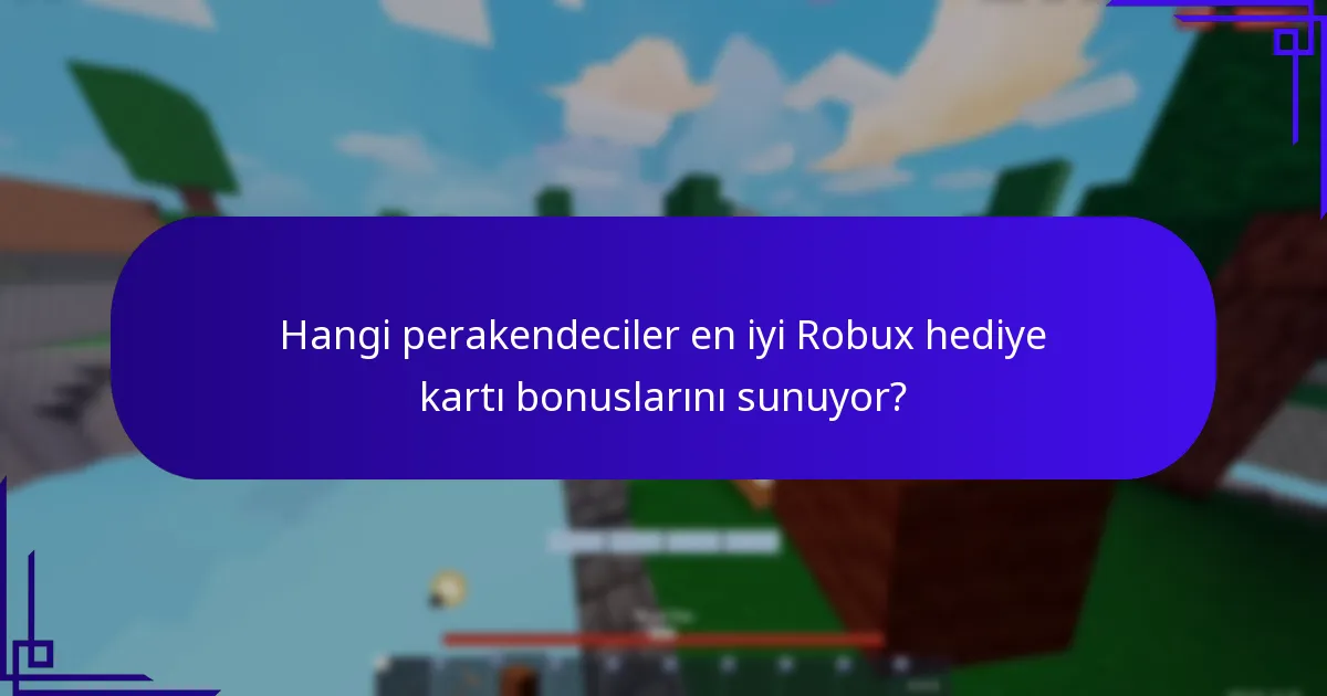 Robux hediye kartlarını bonuslar için nasıl kullanabilirim?