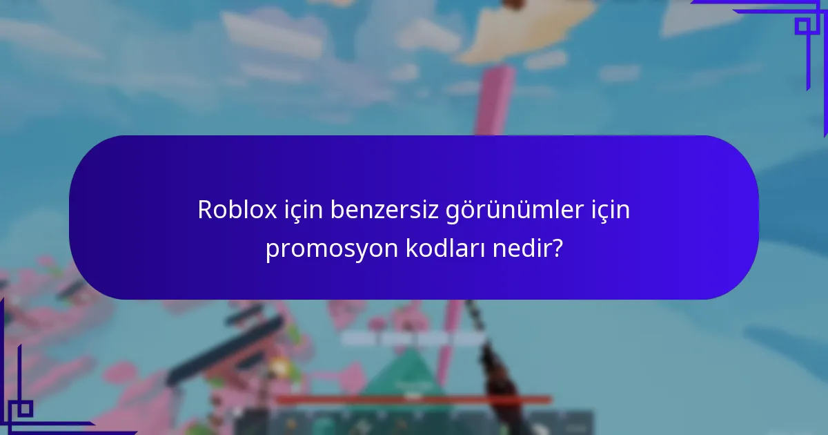 En son Roblox promosyon kodlarını nasıl bulabilirim?